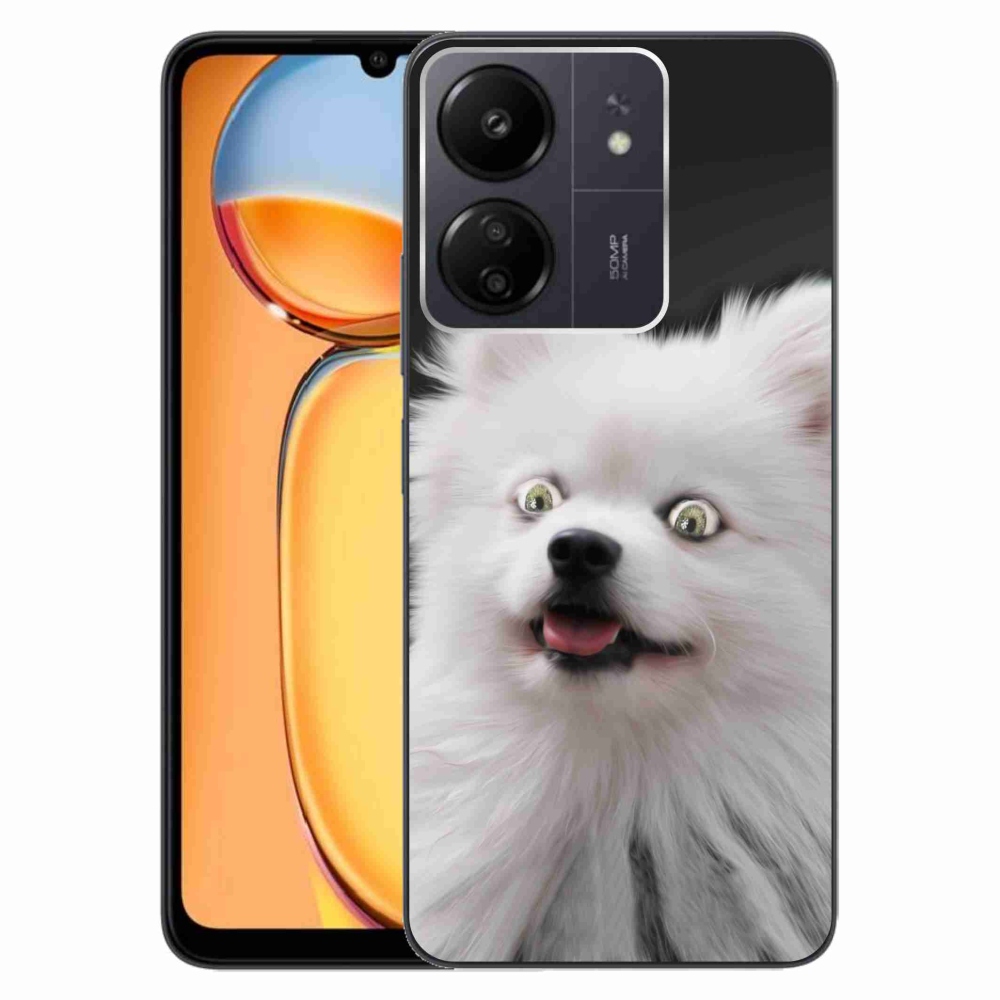 Gél borítás mmCase a Xiaomi Poco C65/Redmi 13C készülékhez - fehér tipp