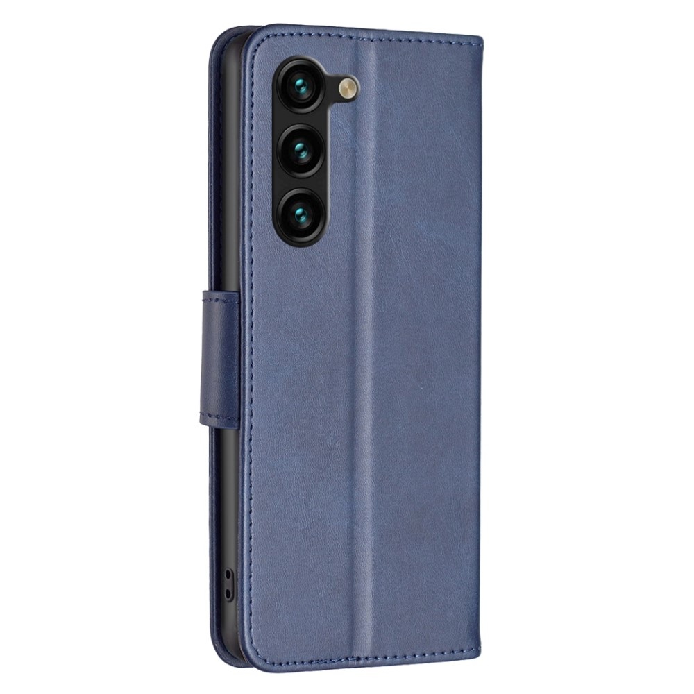 Könyvtáska tok Samsung Galaxy S25+ készülékhez - kék