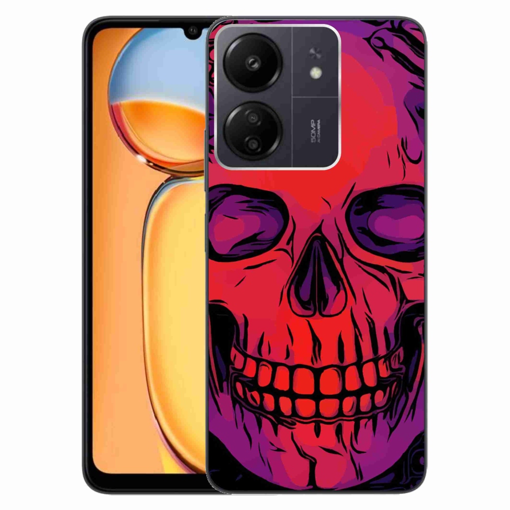 Gél tok mmCase a Xiaomi Poco C65/Redmi 13C-hez - koponya