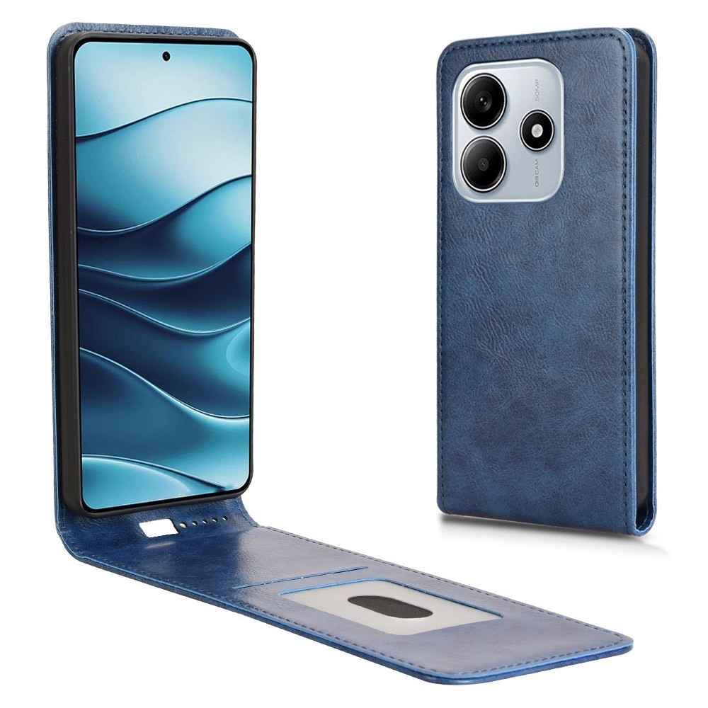 Vert flip tok a Xiaomi Redmi Note 14 5G-hez - kék