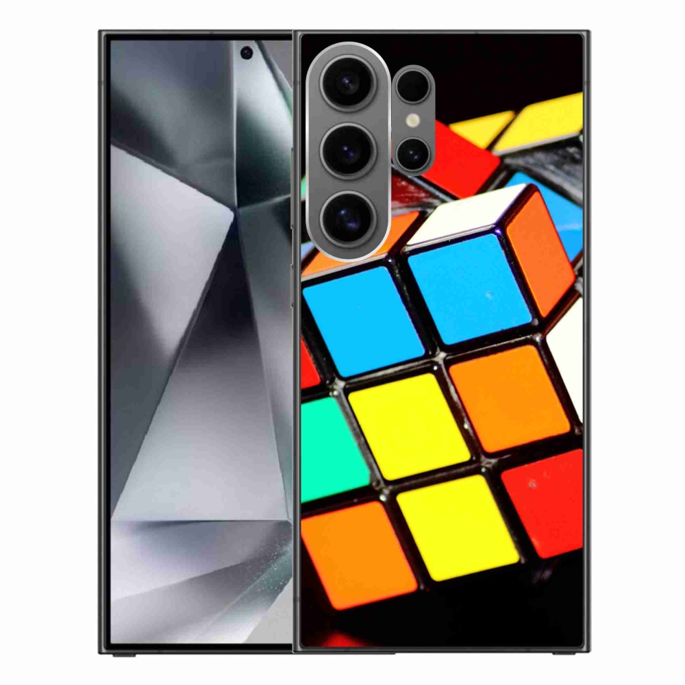 Gél tok mmCase Samsung Galaxy S24 Ultra készülékhez - Rubik-kocka