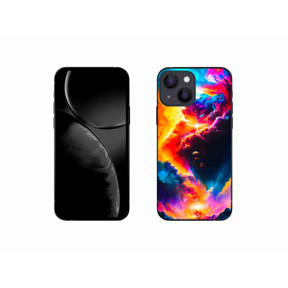 Zselés borítás mmCase iPhone 13 mini készülékhez - absztrakt motívum