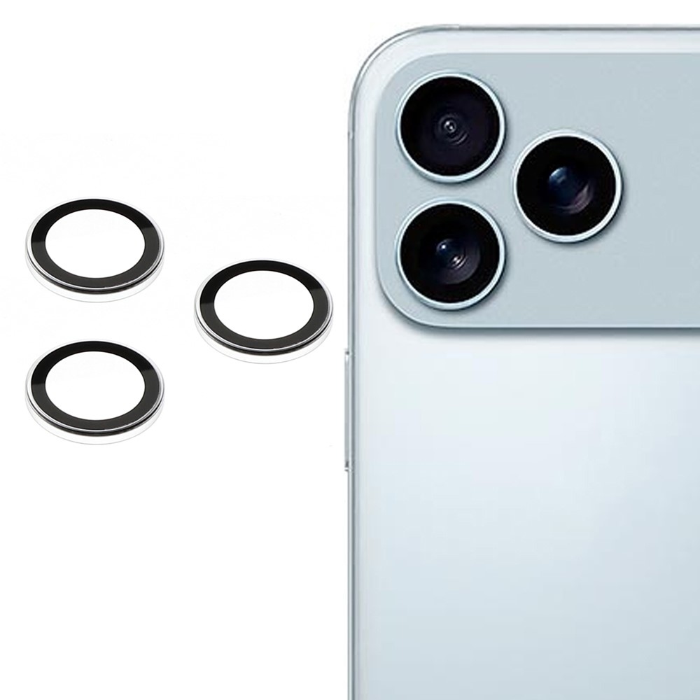 Ultra HD kamera lencse üveg iPhone 17 Pro/17 Pro Max készülékhez (különálló szemüveg) - átlátszó