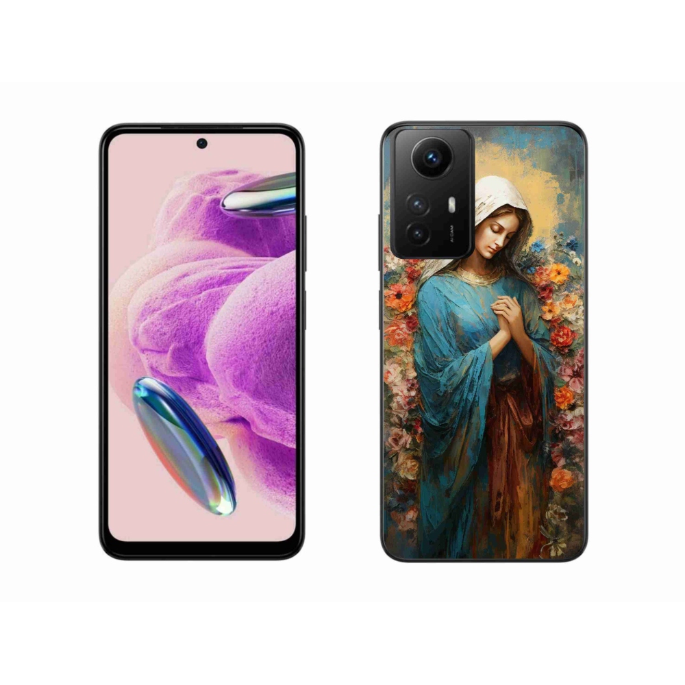 Gél borítás mmCase a Xiaomi Redmi Note 12S-hez - szent nő