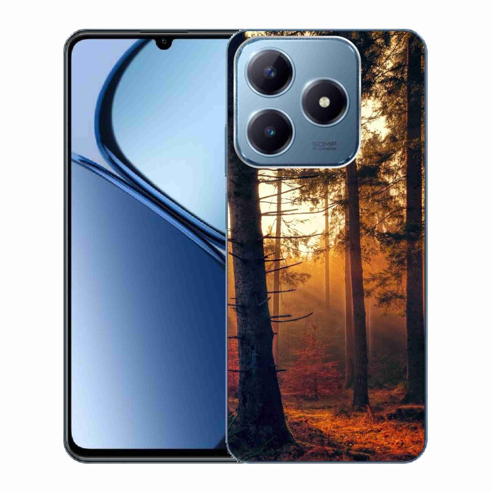 Gél tok mmCase a Realme C63 készülékhez - erdő