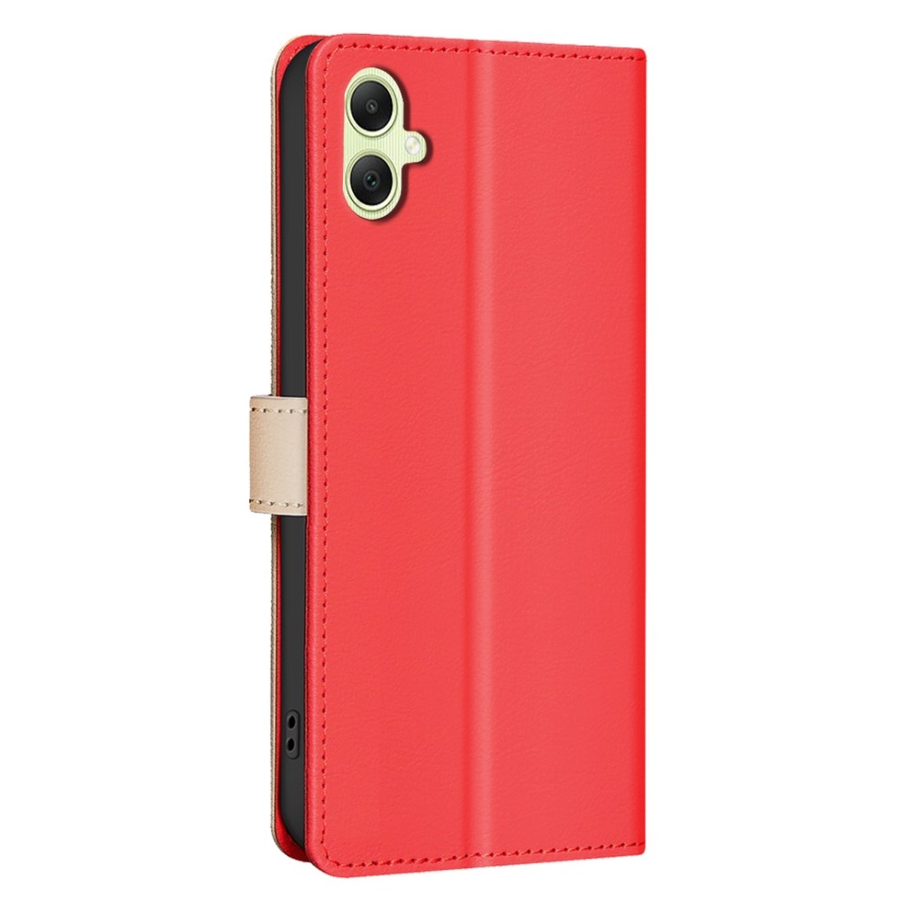 BNF DUO könyvtáska Samsung Galaxy A06 4G - piros
