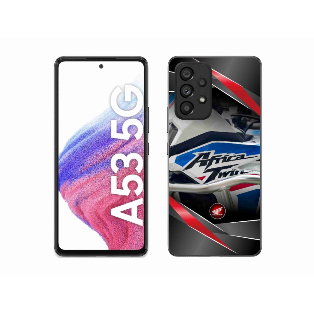 Gél borítás mmCase Samsung Galaxy A53 5G - motoros honda