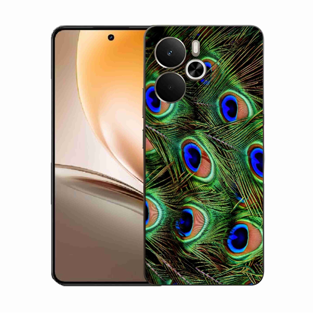 Gél borítás mmCase a Realme 14 5G készülékhez - pávatoll