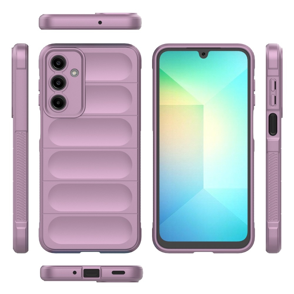 Rugg tartós zselés tok Samsung Galaxy A16 4G/5G készülékhez - világos lila