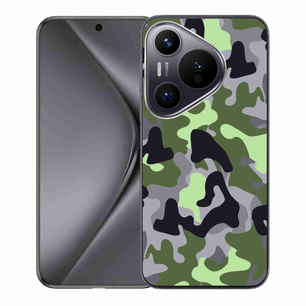 Gél borítás mmCase a Huawei Pura 70 készülékhez - terepszínű minta 7
