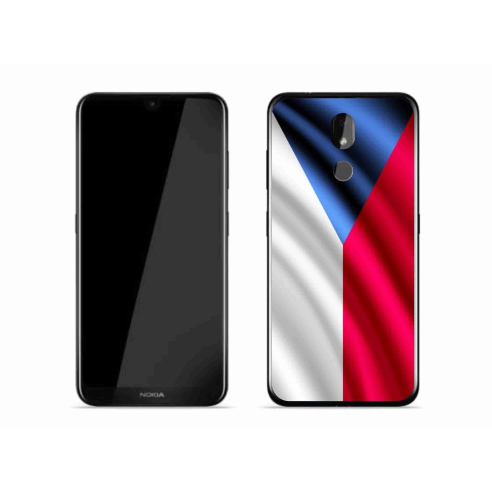 Gél borító mmCase mobiltelefonhoz Nokia 3.2 - cseh zászló