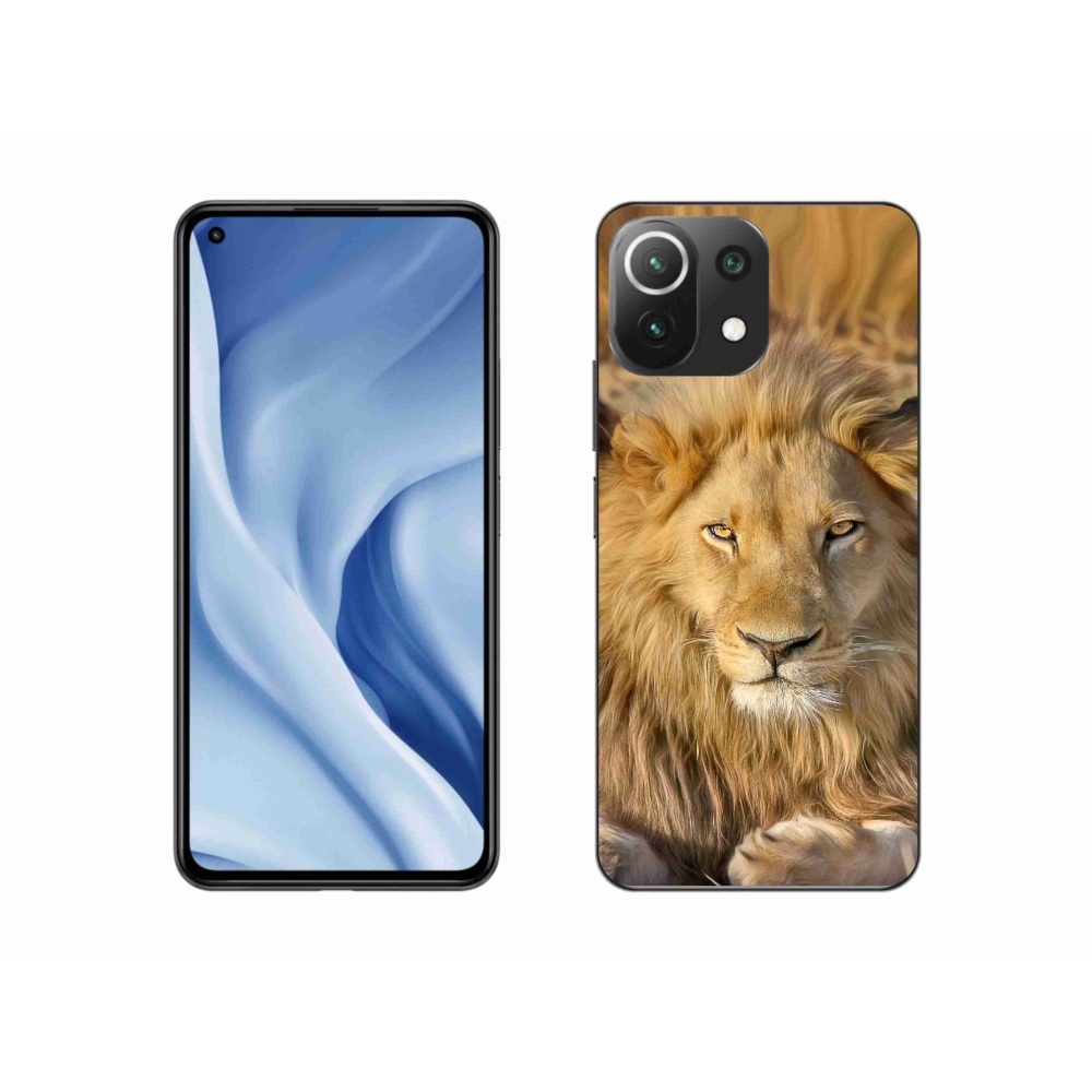 Gél borítás mmCase a Xiaomi Mi 11 Lite 4G/5G-hez - Lion 2