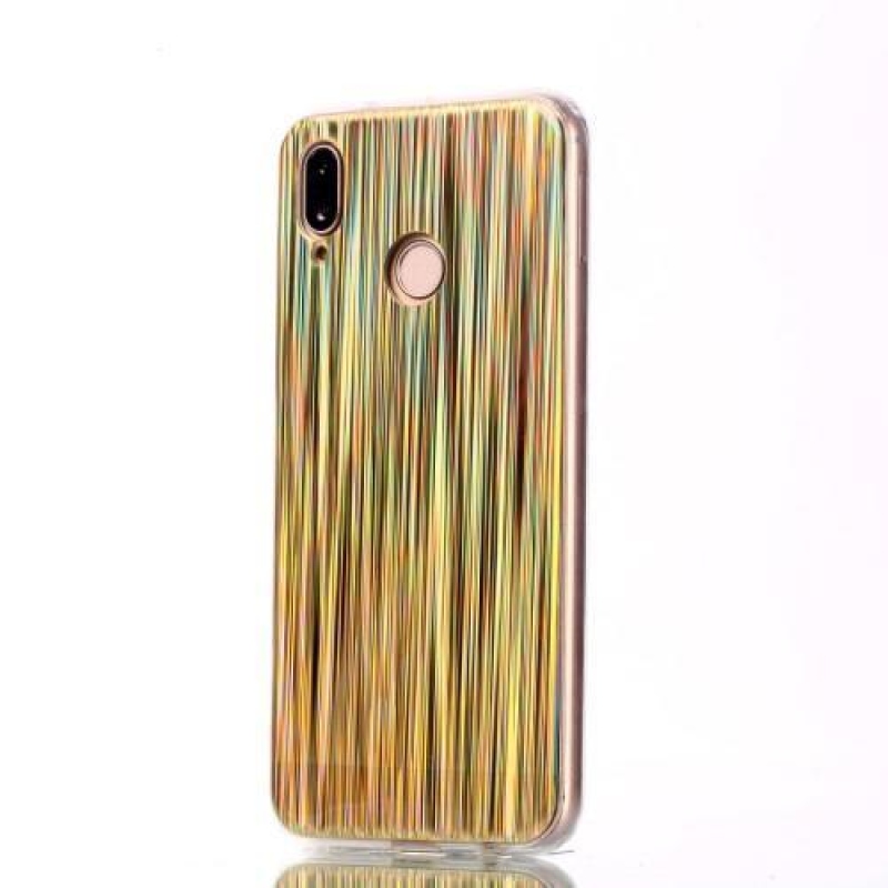 Access szilikon tok Huawei P20 Lite-hoz - arany csíkok