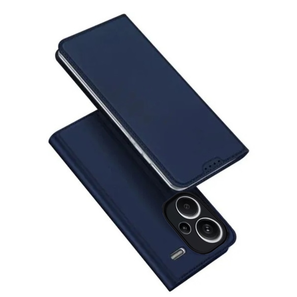 DUX könyvtáska Xiaomi Redmi Note 13 Pro+ 5G - sötétkék