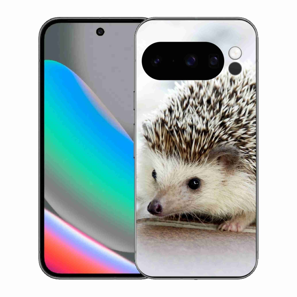Zselés borítás mmCase a Google Pixel 10 Pro számára - sündisznó