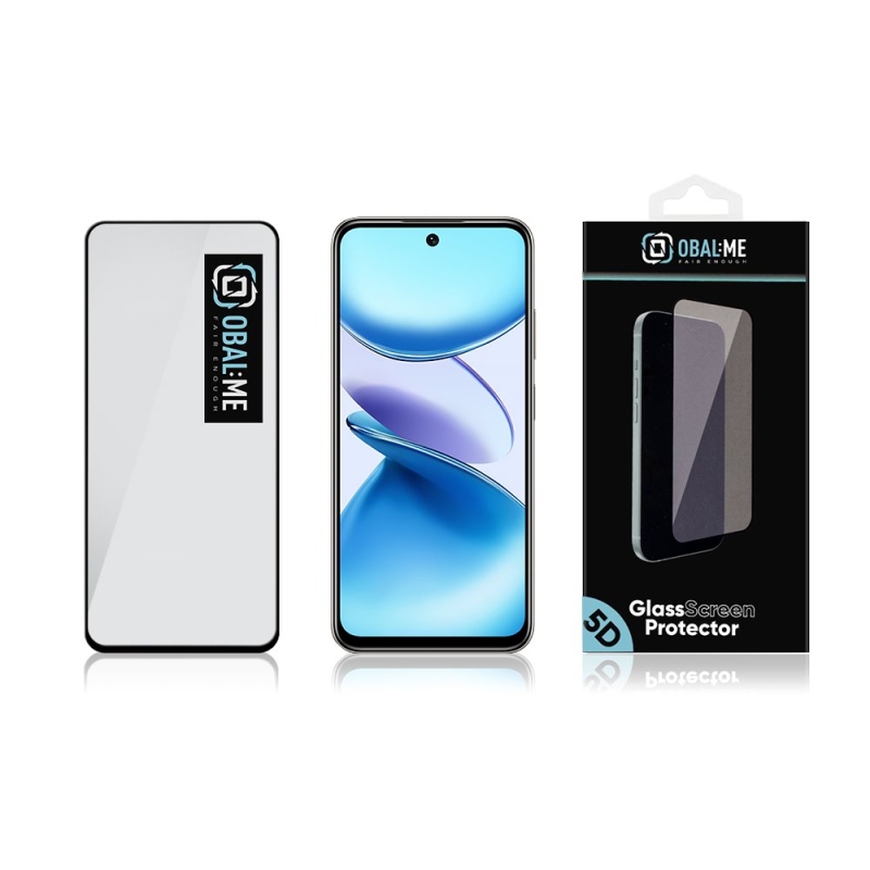 CSOMAG:ME 5D edzett üveg Infinix Smart 9/Hot 50i/Hot 50 5G Fekete