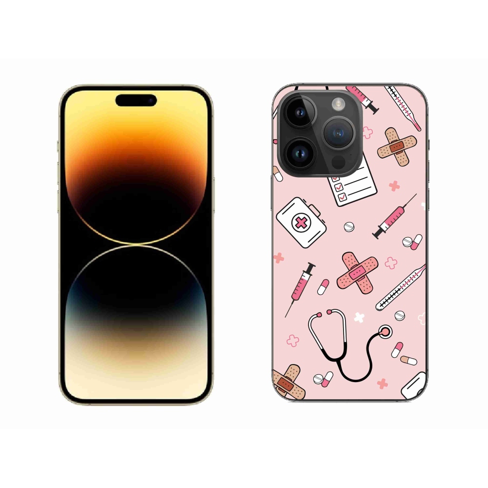 Gél védőburkolat mmCase iPhone 14 Pro Max készülékhez - Egészségügy 2