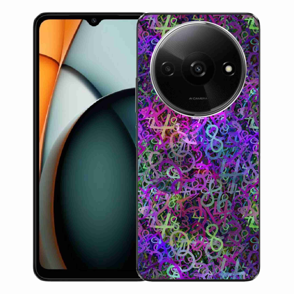 Gél borítás mmCase a Xiaomi Redmi A3-hoz - absztrakt motívum 25