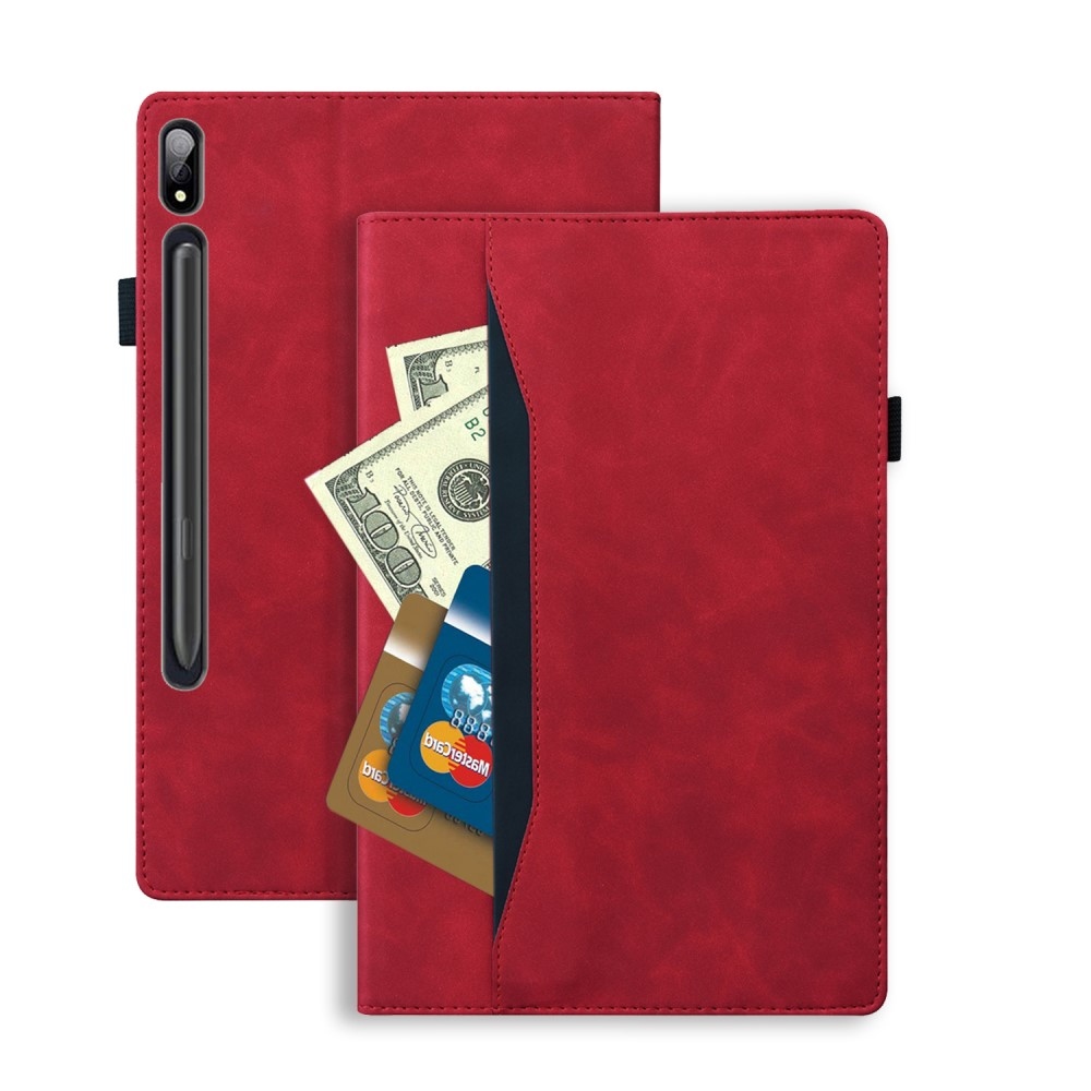 Üzleti táblagép tok Lenovo Tab P12 Pro - piros