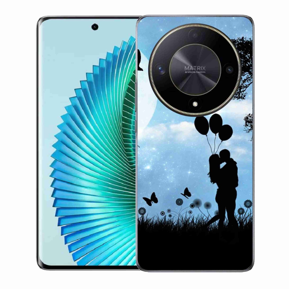 Gél tok mmCase a Honor Magic 6 Lite 5G számára - szerelmes pár