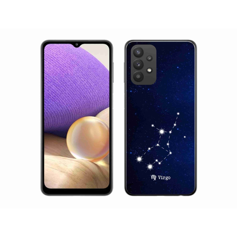 Gél borító mmCase Samsung Galaxy A32 5G - csillagkép Szűz
