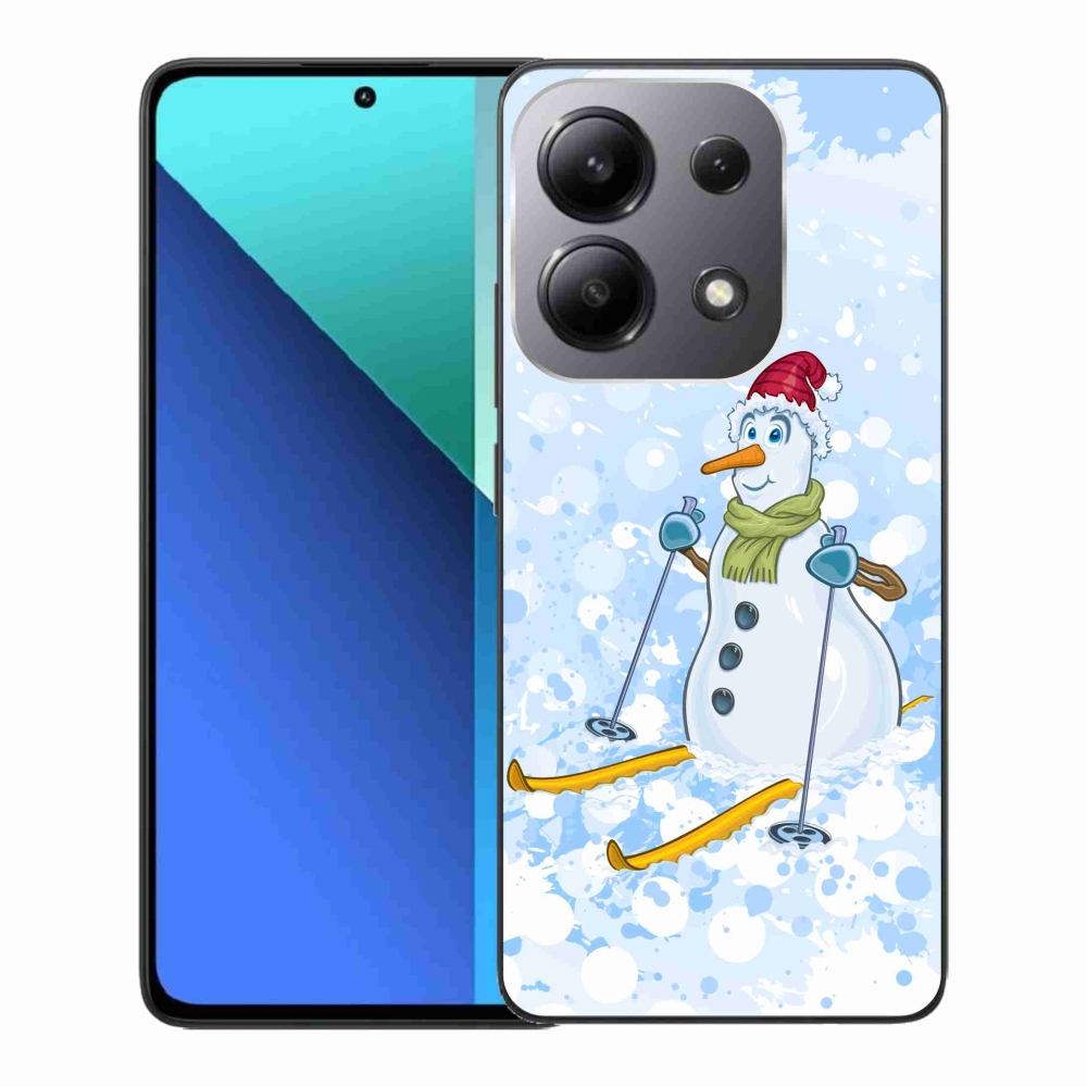 Gél borítás mmCase a Xiaomi Redmi Note 13-hoz - hóember