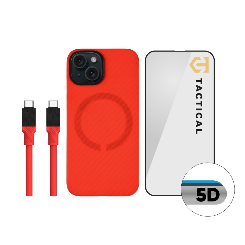 Tactical Red Limited Edition Combo az Apple iPhone 15 készülékhez