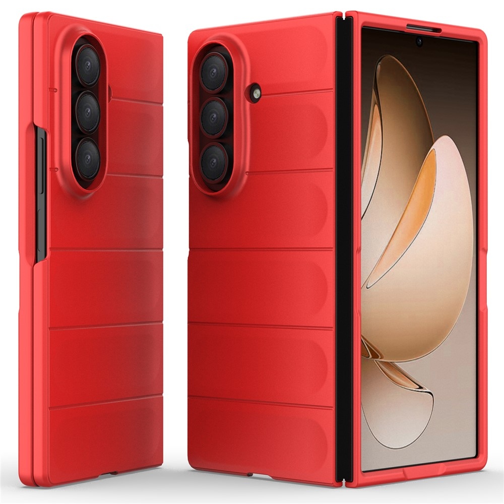 Rugg tartós zselés tok Samsung Galaxy Z Fold7 5G - piros