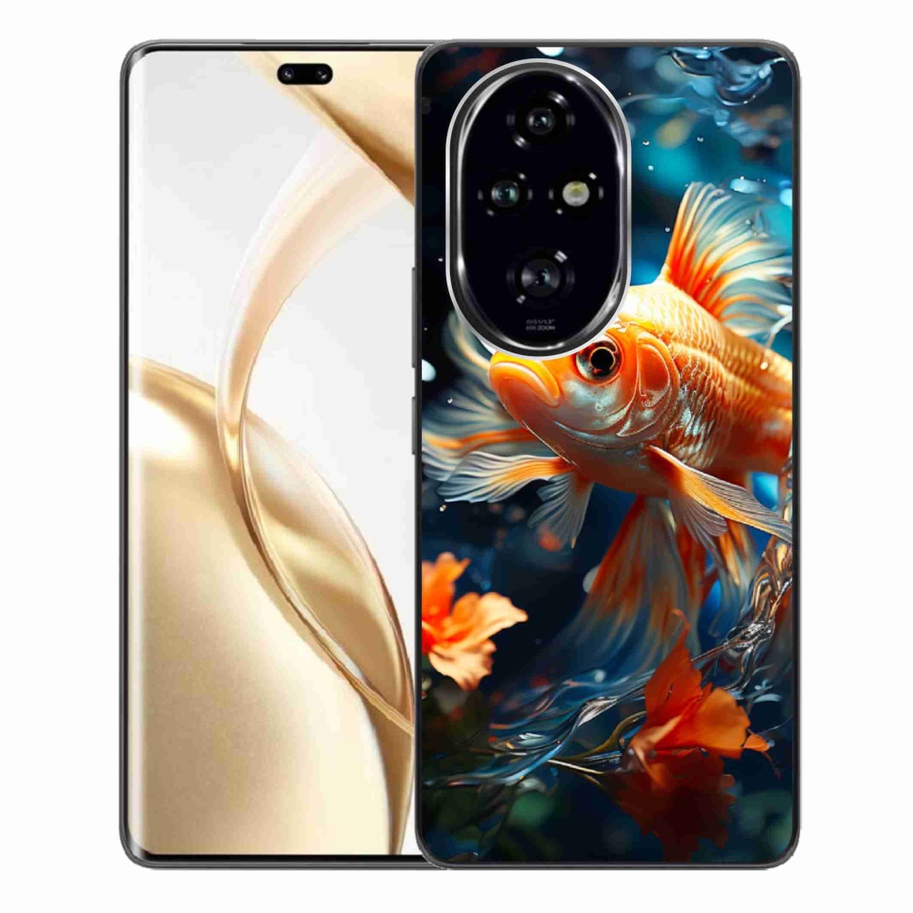 Zselés borítás mmCase a Honor 200 Pro 5G készülékhez - halak