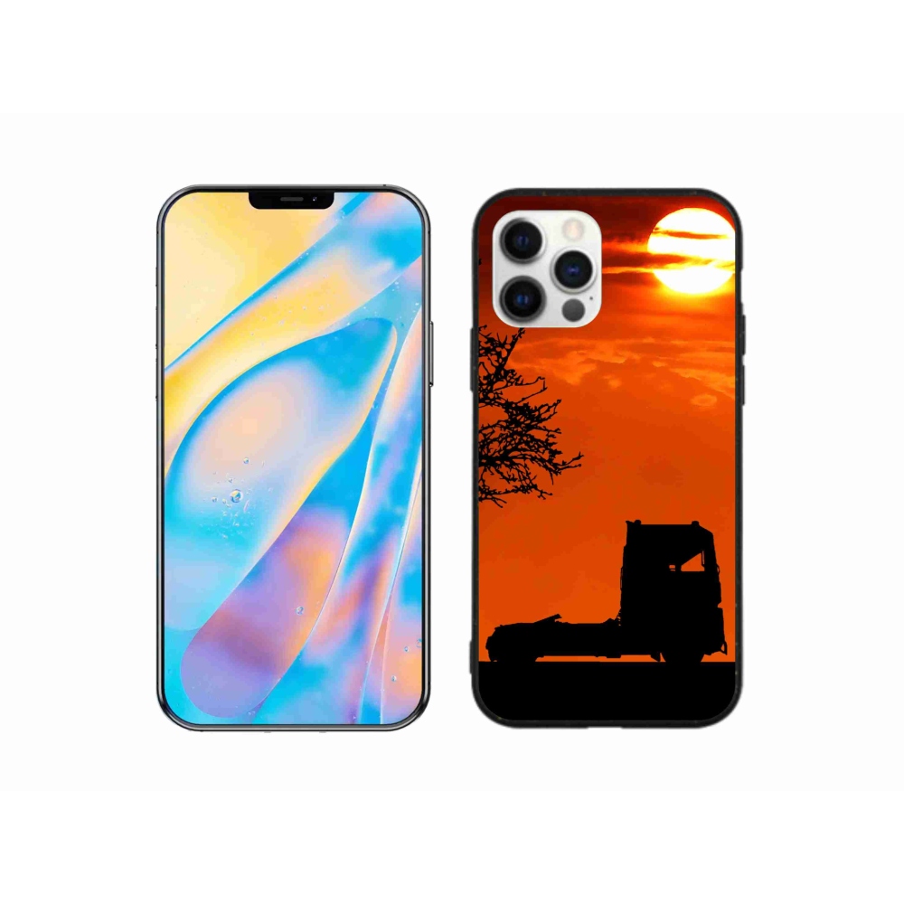 Zselés borítás mmCase iPhone 12 készülékhez - teherautó 3