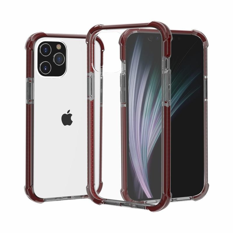 Air zselés tok fix hátlappal iPhone 12 Pro Max 6,7