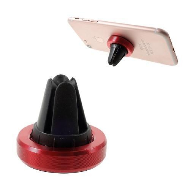 Air univerzális mágneses mobiltelefon tartó ventilátorhoz - piros