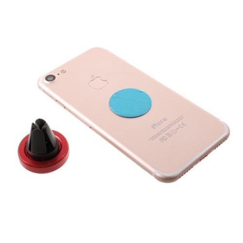 Air univerzális mágneses mobiltelefon tartó ventilátorhoz - piros