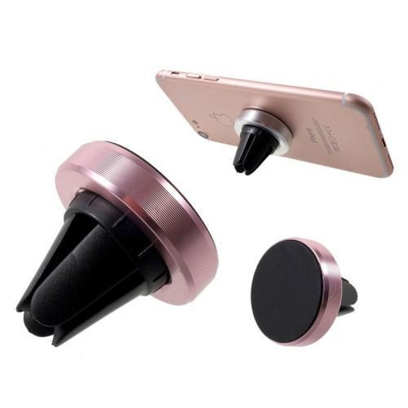 Air univerzális mágneses mobiltelefon tartó ventilátorhoz - rózsaarany