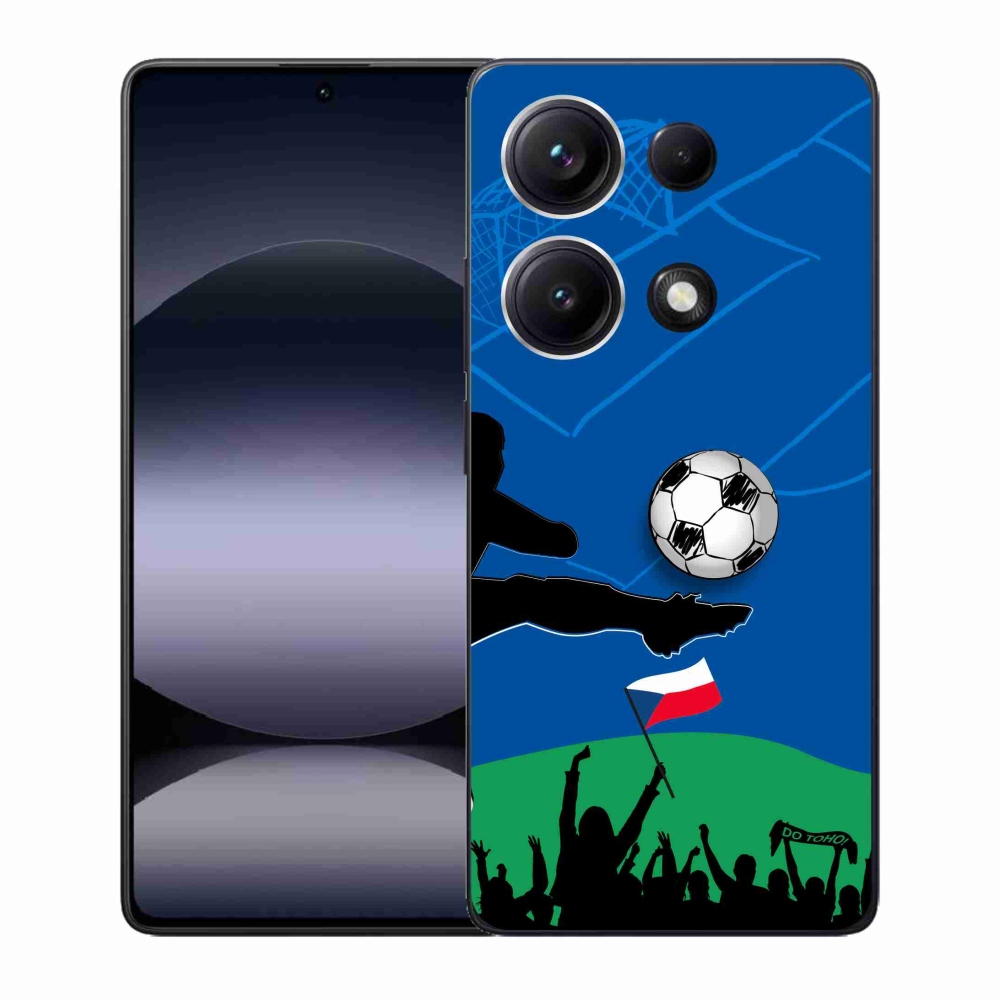 Gél borítás mmCase a Xiaomi Redmi Note 14S-hez - futballszurkolóknak