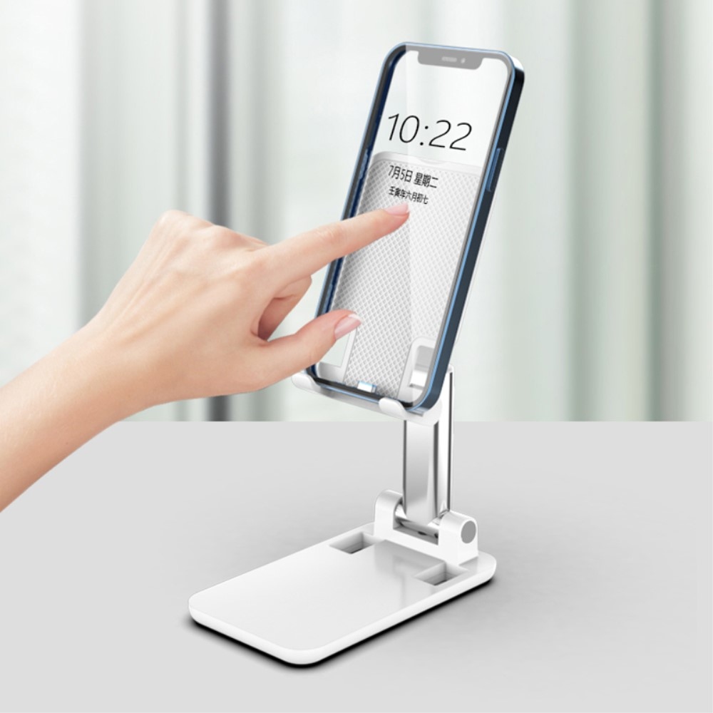 CCT összecsukható mobiltelefon tartó az íróasztalra - fehér