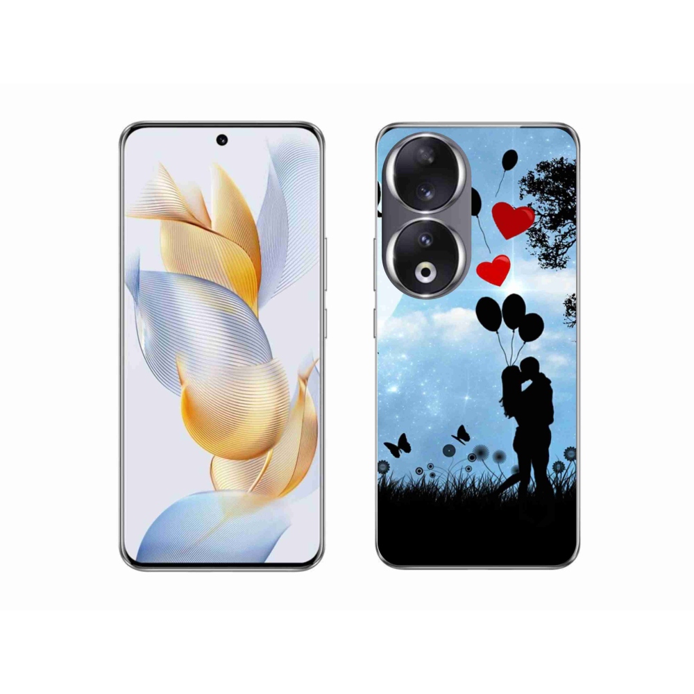 Gél tok mmCase a Honor 90-hez - szerelmes pár