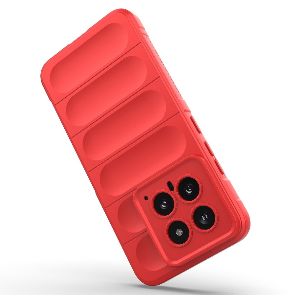 Rugg tartós zselés tok Xiaomi 14 - piros