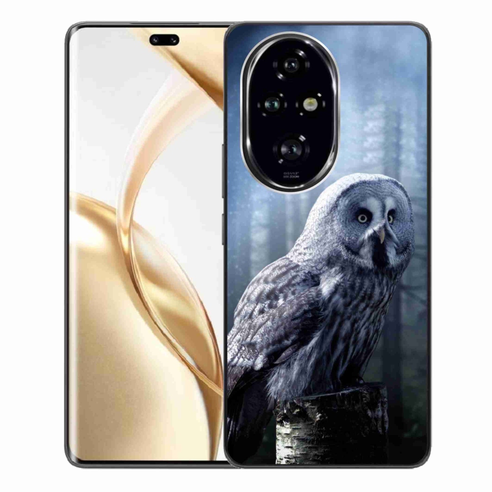 Zselés borítás mmCase a Honor 200 Pro 5G készülékhez - bagoly