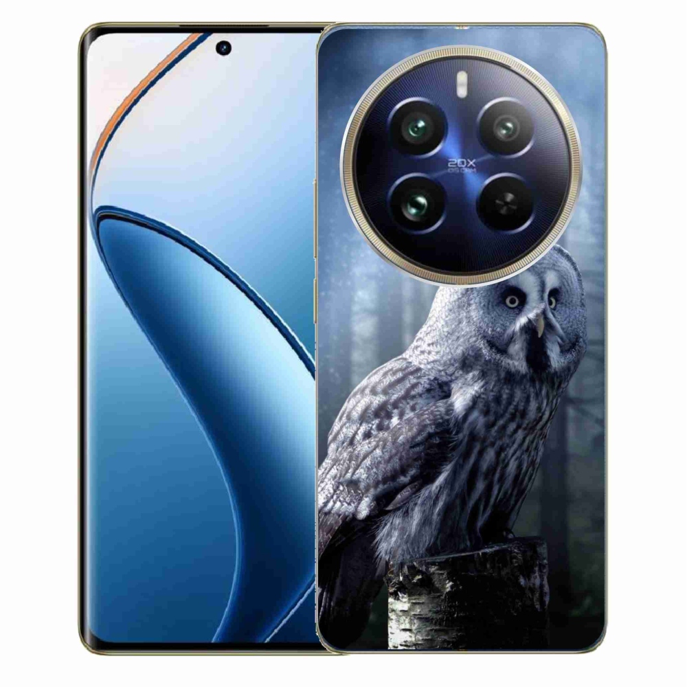 Gél borítás mmCase a Realme 12 Pro 5G/12 Pro+ 5G modellhez - bagoly