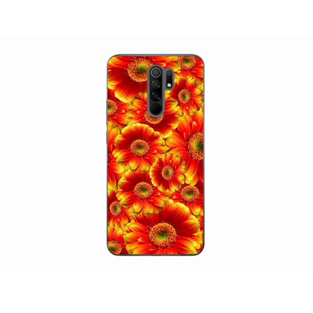 Gél borítás mmCase a Xiaomi Redmi 9-hez - gerbera 1