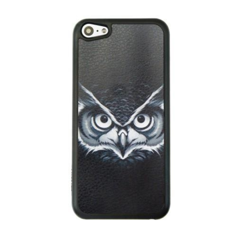 Aminal műanyag tok iPhone 5C készülékhez - bagoly