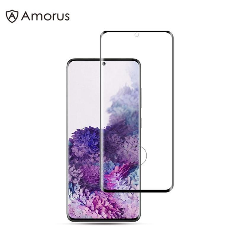 AMS 3D teljes képernyős edzett üveg a Samsung Galaxy S20 Plus készüléken
