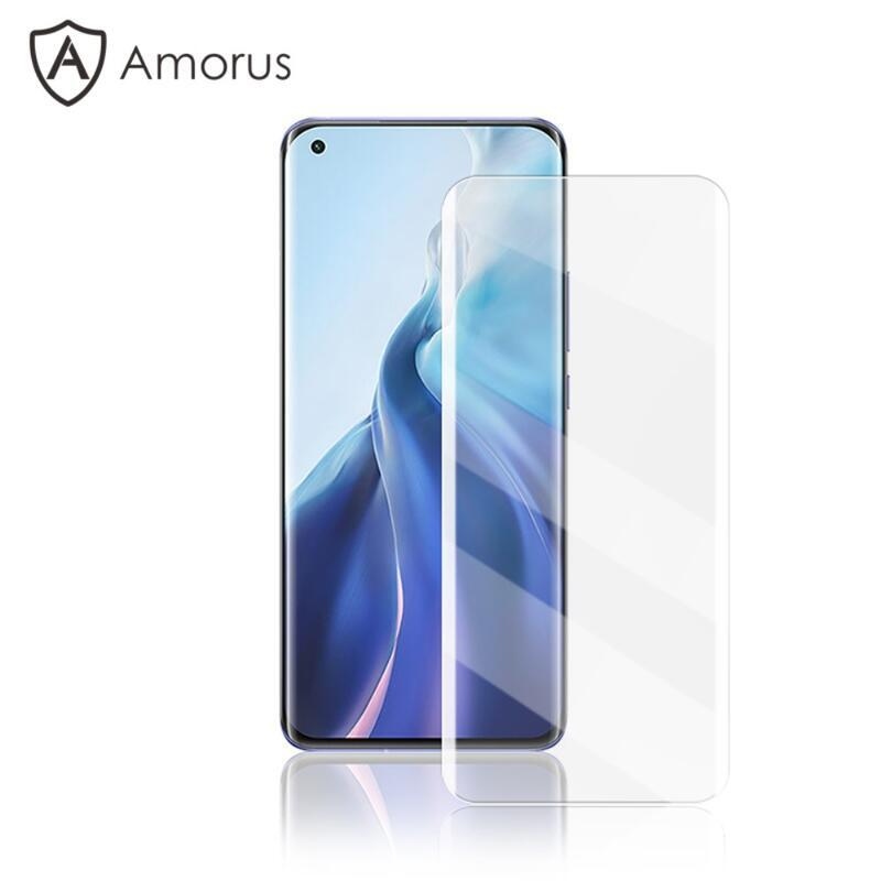 AMS 3D teljes képernyő edzett üveg (UV fény) Xiaomi Mi 11/Mi 11 Ultra számára