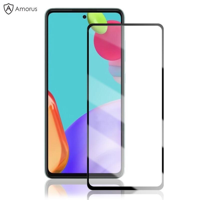 AMS teljes képernyős edzett üveg a Samsung Galaxy A52 5G/A52s 5G készüléken