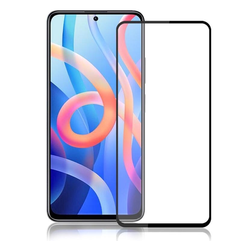 AMS teljes képernyő edzett üveg Xiaomi Poco M4 Pro 5G / Redmi Note 11S 5G számára
