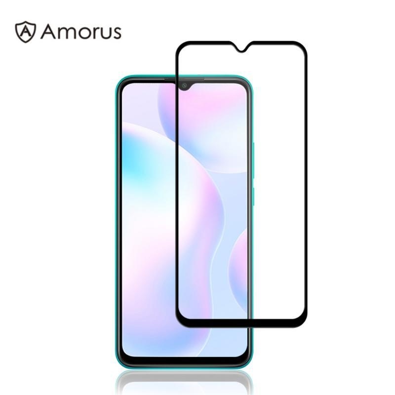 AMS teljes képernyő edzett üveg Xiaomi Redmi 9A/9AT számára