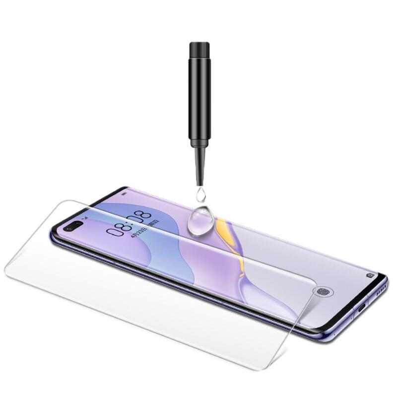 AMS teljes képernyő edzett üveg (UV fény) a Vivo X60 Pro 5G számára