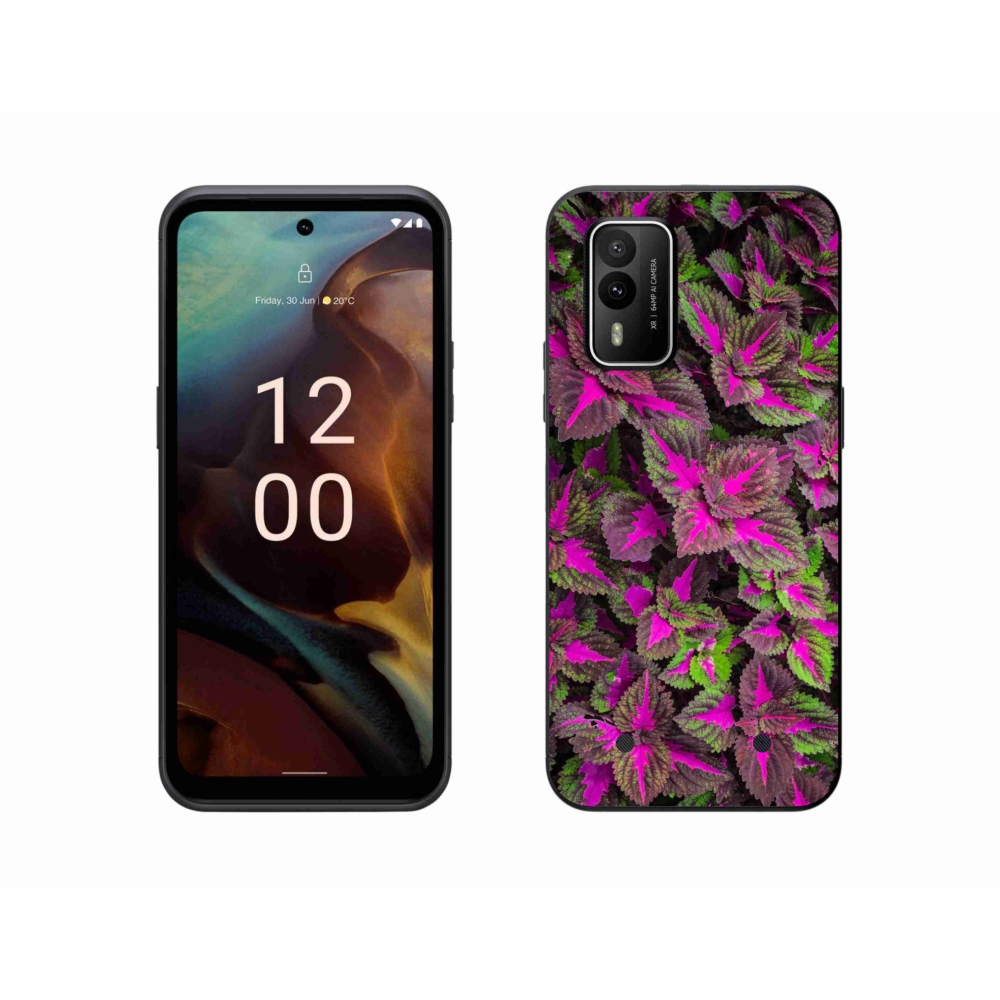 Zselés borítás mmCase a Nokia XR21 készülékhez - virág 10