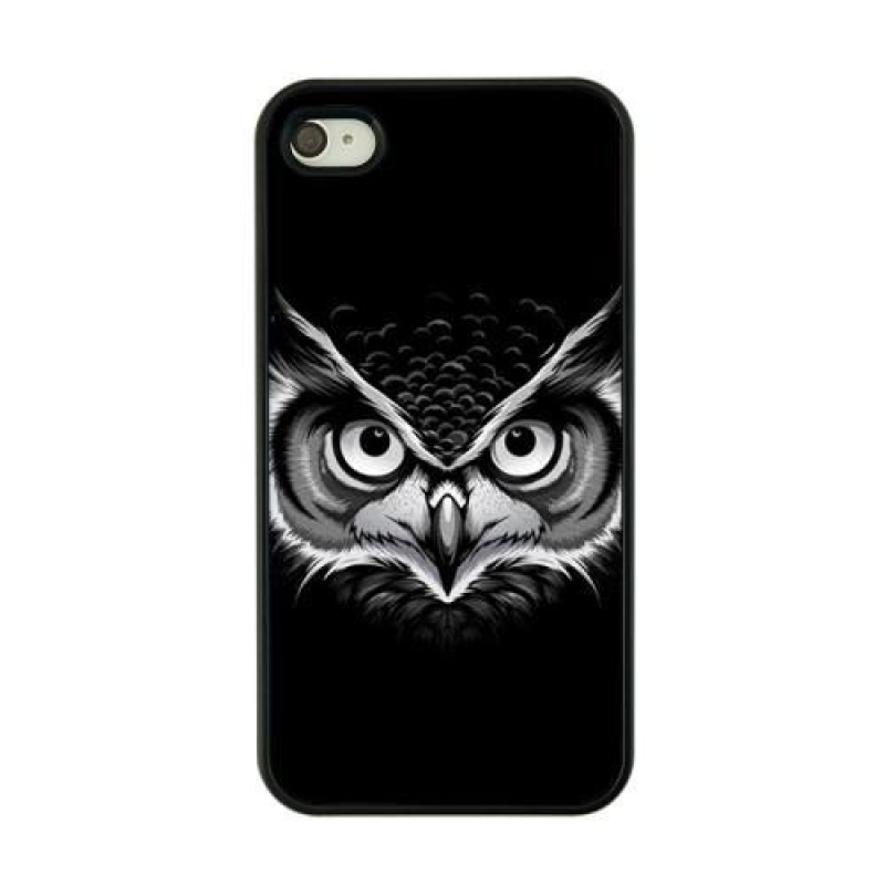 Állati műanyag tok iPhone 4s és 4 készülékhez - bagoly